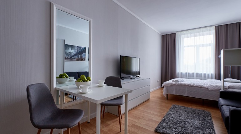 Однокомнатная квартира-студия Bridge посуточно